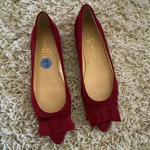 Ivanka Trump Pink Suede flats